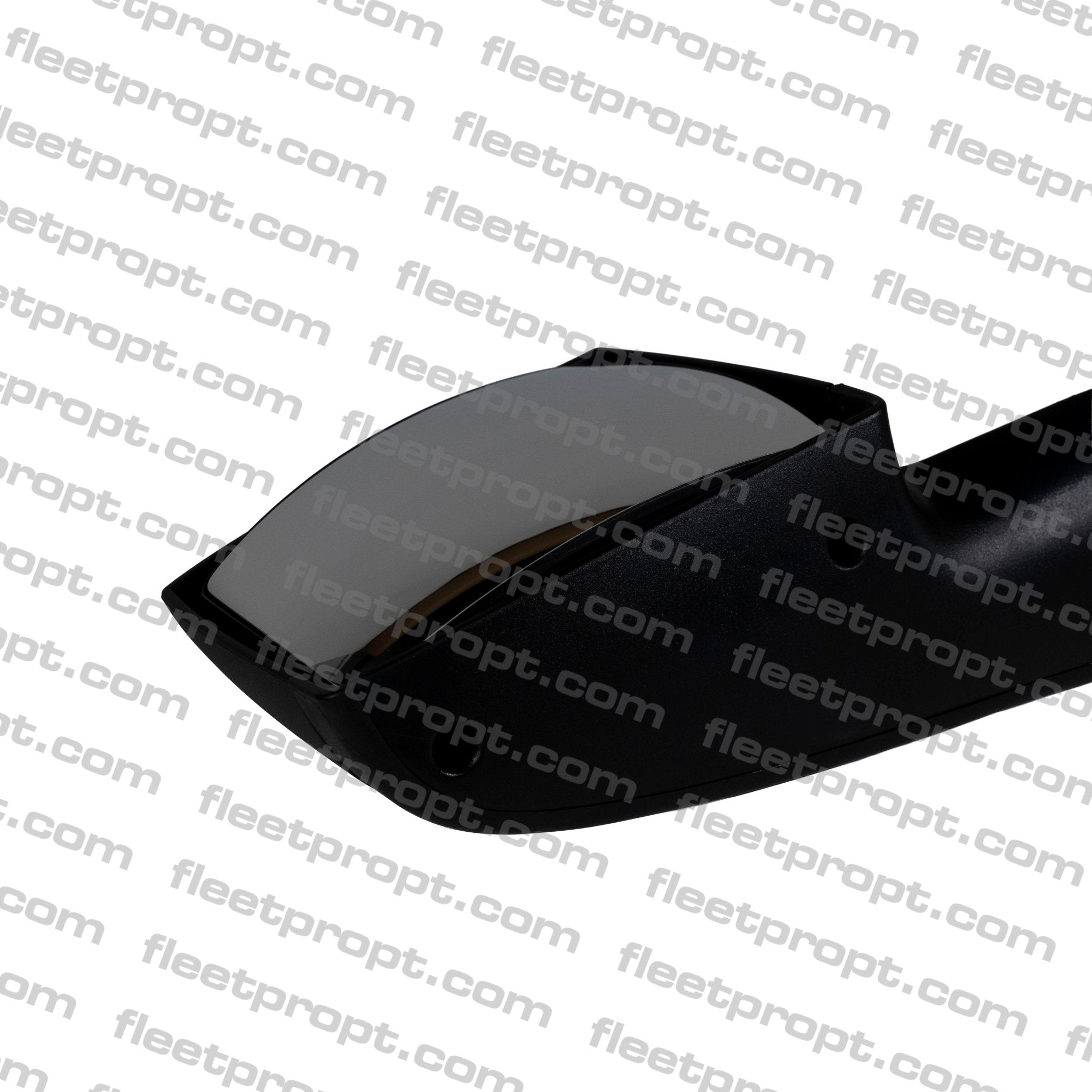 LH Hood Mirror Volvo VNL Black with Heat – 2018 - 2025 (Gen 3) Driver Side OEM Replacement 84723677 F-3823B-LS32 - FleetPro - FLEETPRO PARTS & TIRES