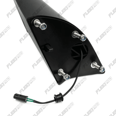 RH Hood Mirror Volvo VNL Black with Heat – 2018 - 2025 (Gen 3) Passenger Side OEM Replacement 84723679 F-3823B-RS32 - FleetPro - FLEETPRO PARTS & TIRES