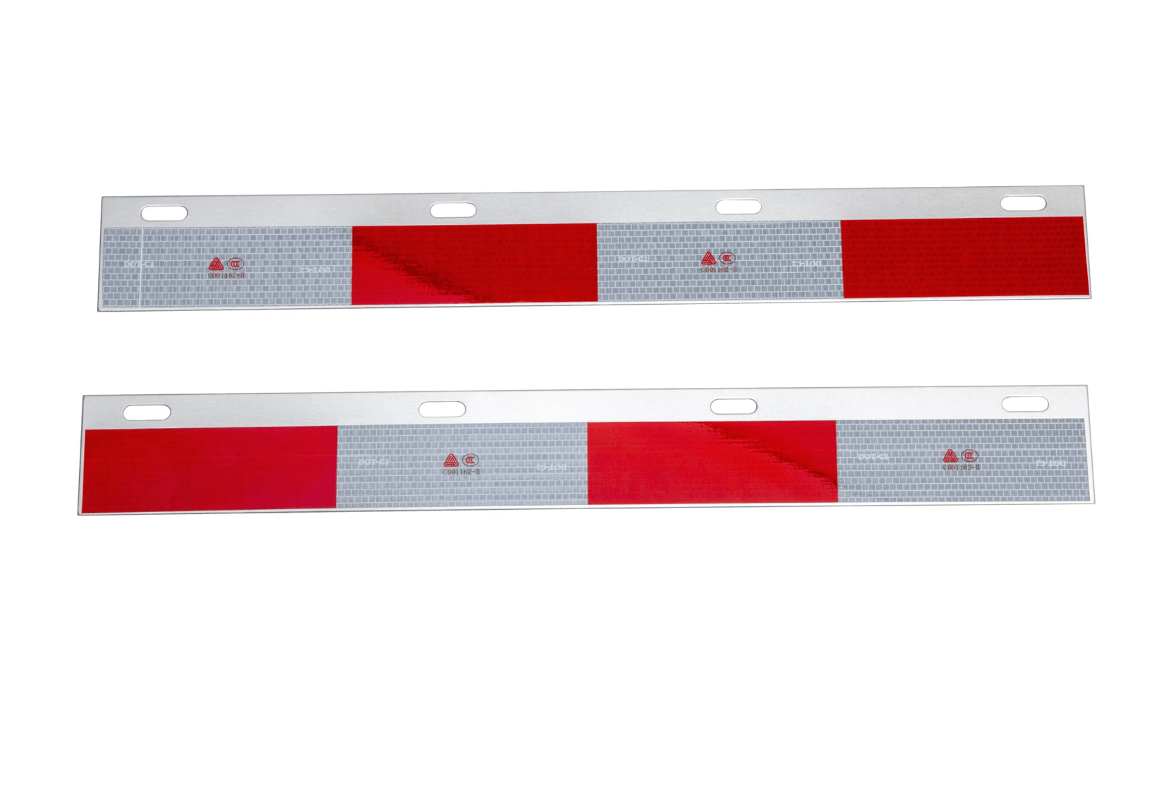 Mud Flap Hanger Plate 24" Aluminum with 3M Reflective Tape – Complete Kit F-47-RT25 - FleetPro - FLEETPRO PARTS & TIRES