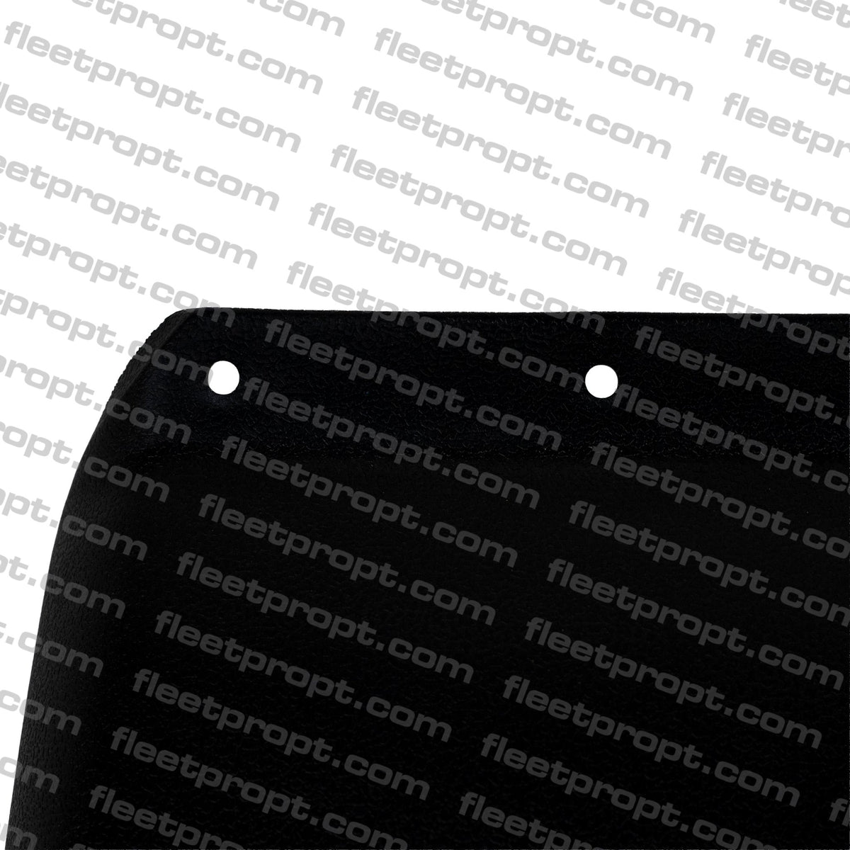Semi Truck Black Poly Quarter Fender Kit (Set of 2) – 24" x 24" – Universal OEM Replacement F-964 - FleetPro - FLEETPRO PARTS & TIRES