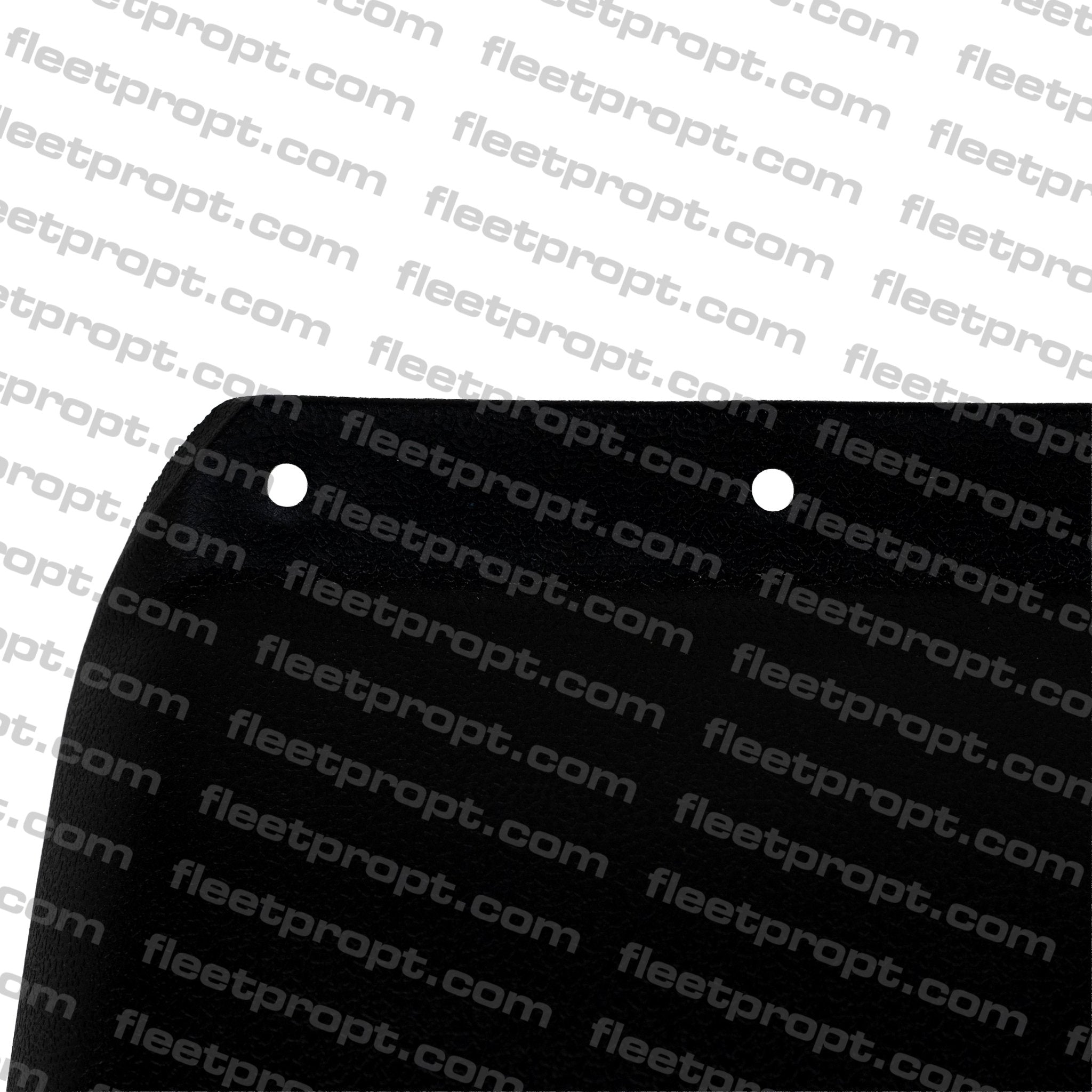 Semi Truck Black Poly Quarter Fender Kit (Set of 2) – 24" x 24" – Universal OEM Replacement F-964 - FleetPro - FLEETPRO PARTS & TIRES