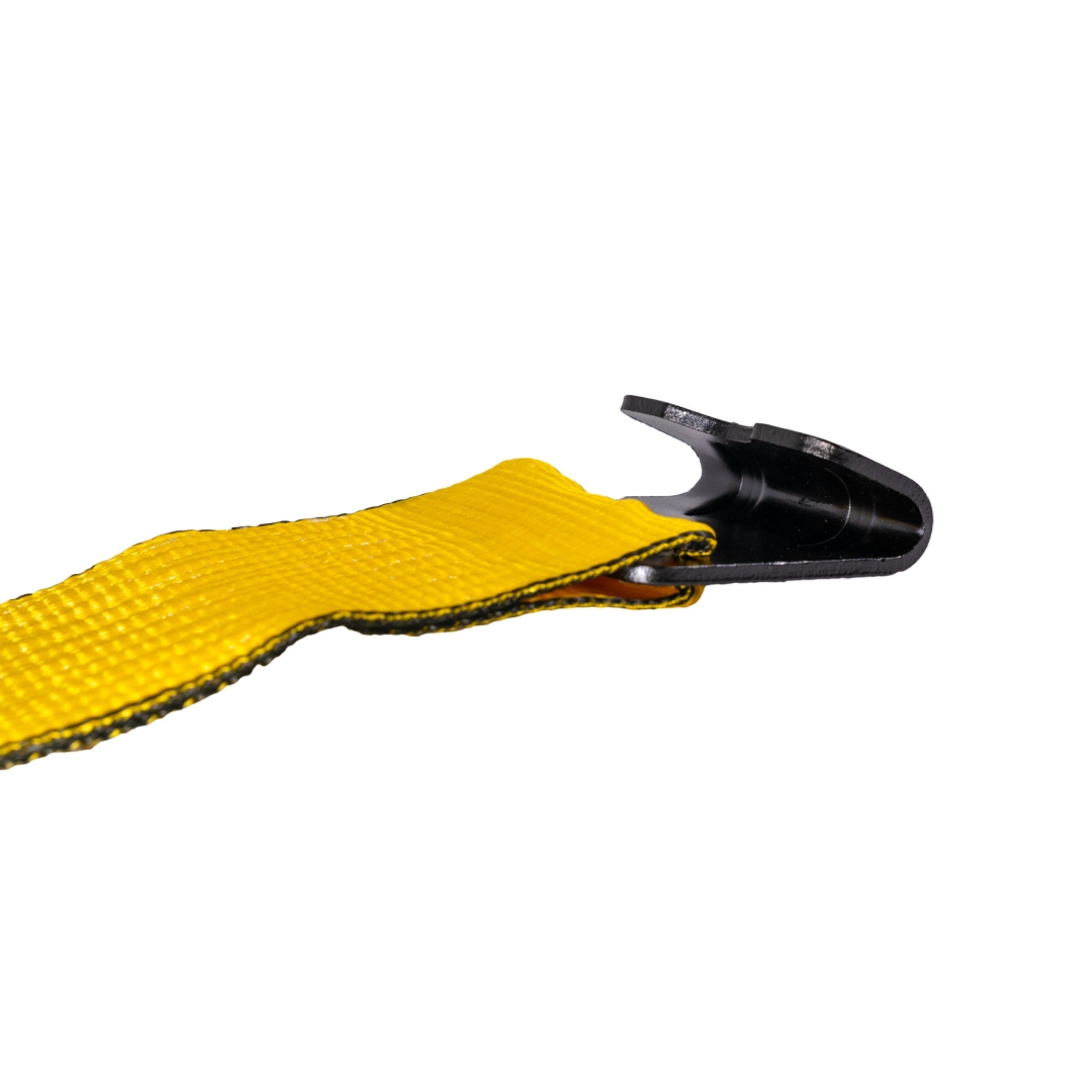 Winch Strap (4" x 40') with Flat Hook – Heavy - Duty Yellow Cargo Tie - Down – 5,400 lb WLL FL006 - FleetPro - FLEETPRO PARTS & TIRES