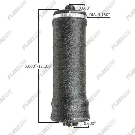 Cascadia Cab Mount Air Spring - Premium Sleeve Type (2008 - 2018) - Replaces 18 - 73178 - 000 FP-02-7207C - FleetPro - FLEETPRO PARTS & TIRES