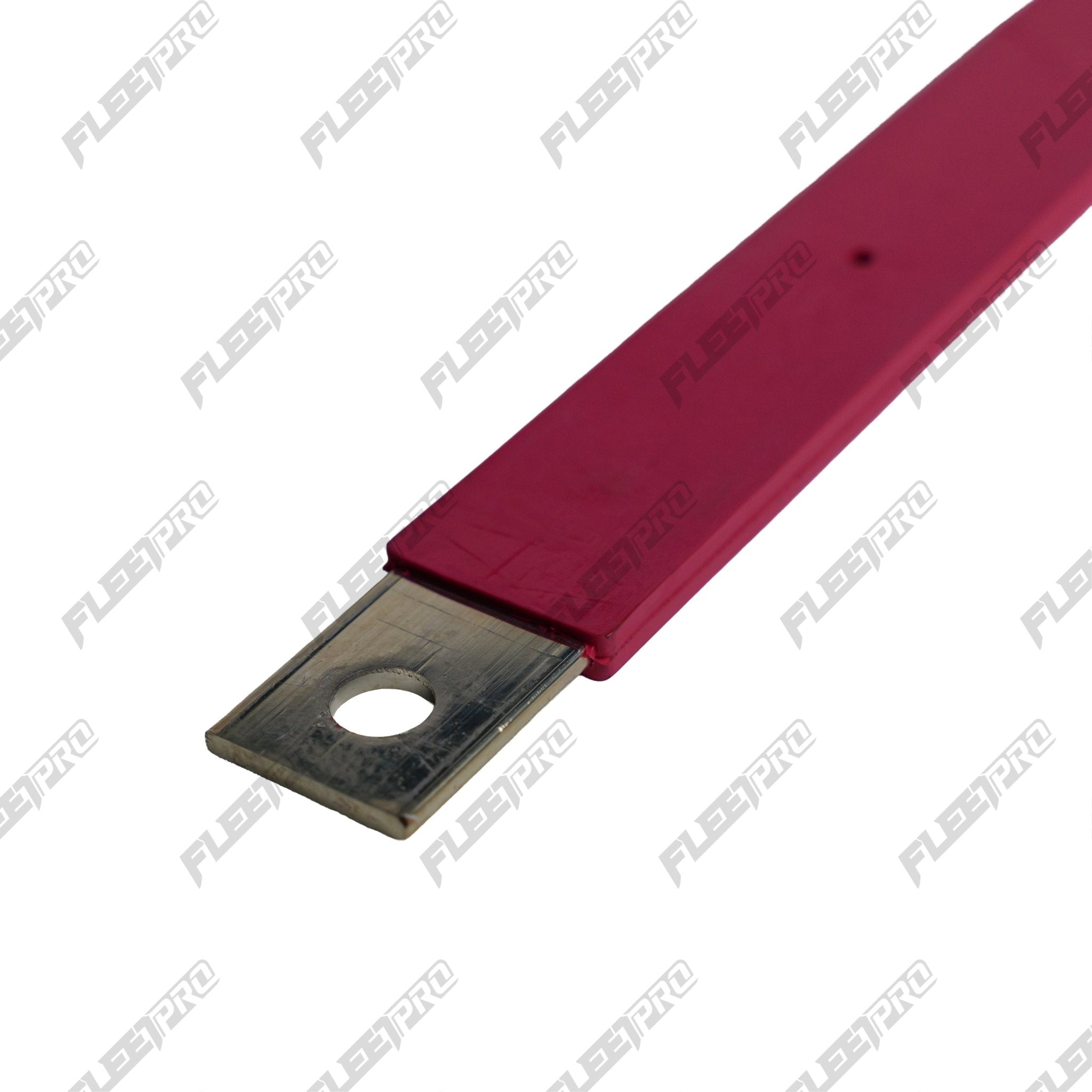 Volvo VNL Positive Battery Bar - Designed for VNL, VN, VNM (Red) - Replaces 21107828 FP-06-1003 - FleetPro - FLEETPRO PARTS & TIRES