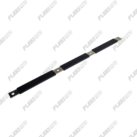 Volvo VNL Negative Battery Bar - Designed for VNL, VN, VNM (Black) - Replaces 21107829 FP-06-1004 - FleetPro - FLEETPRO PARTS & TIRES