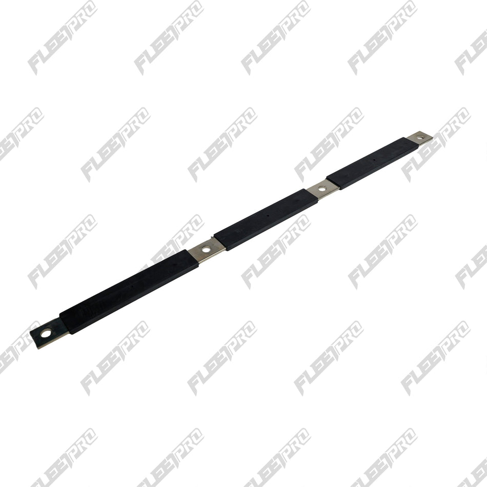 Volvo VNL Negative Battery Bar - Designed for VNL, VN, VNM (Black) - Replaces 21107829 FP-06-1004 - FleetPro - FLEETPRO PARTS & TIRES