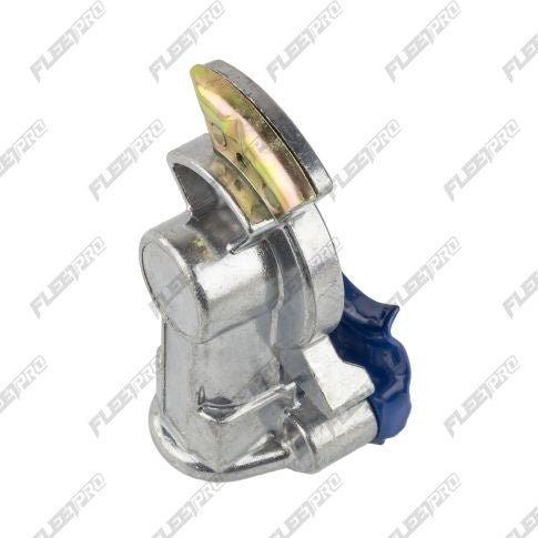 Blue Service Brake Gladhand - Straight Mount (1/2" Female Pipe Thread) FP-11452 - FleetPro - FLEETPRO PARTS & TIRES