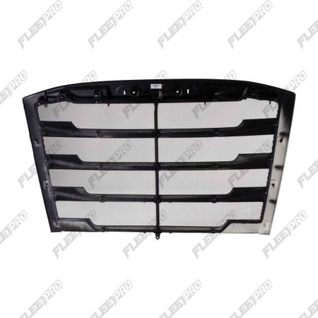 2018 - 2025 Freightliner Cascadia Black Grille (Premium) with Steel Bug Screen - Replaces A17 - 20832 - 014 FP-128-0023 - FleetPro - FLEETPRO PARTS & TIRES