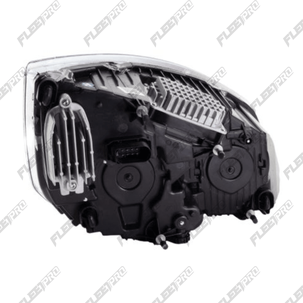 Cascadia LED Driver Headlamp Assembly - Premium Left Side (2018 - 2025) - Replaces A66 - 01405 - 004 FP-128-7036L - FleetPro - FLEETPRO PARTS & TIRES