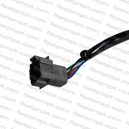 Door Mirror Assembly LH Black - Heated Power - Freightliner Cascadia 2018-2025 - A22-73907-004 FP-18-8091 FP-18-8091 - FleetPro - FLEETPRO PARTS & TIRES