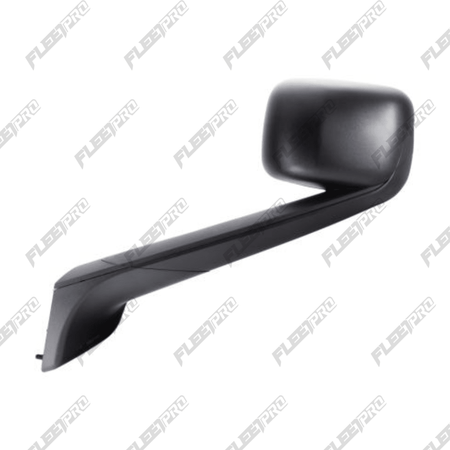 Cascadia Black Left Hood Mirror - Premium Driver Side (2018 - 2026) - Replaces A22 - 73566 - 000 FP-18-8142 - FleetPro - FLEETPRO PARTS & TIRES