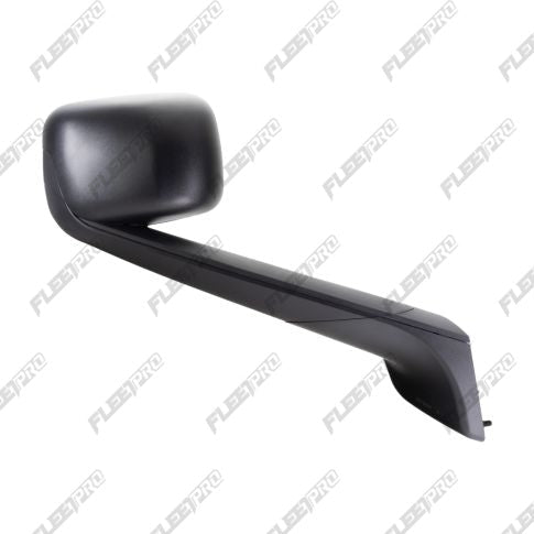 Cascadia Black Right Hood Mirror - Premium Passenger Side (2018 - 2026) - Replaces A22 - 73566 - 001 FP-18-8155 - FleetPro - FLEETPRO PARTS & TIRES