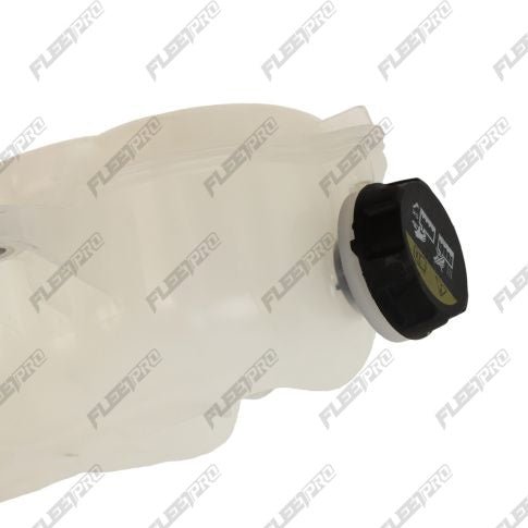 New Cascadia Coolant Reservoir Tank (2018 - 2026) - Includes Sensor & Cap - Replaces A05 - 32836 - 000 FP-195-0005 - FleetPro - FLEETPRO PARTS & TIRES