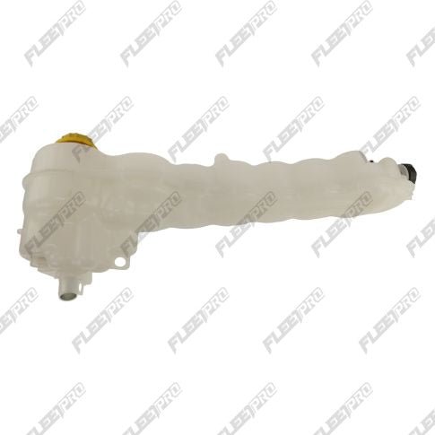 New Cascadia Coolant Reservoir Tank (2018 - 2026) - Includes Sensor & Cap - Replaces A05 - 32836 - 000 FP-195-0005 - FleetPro - FLEETPRO PARTS & TIRES