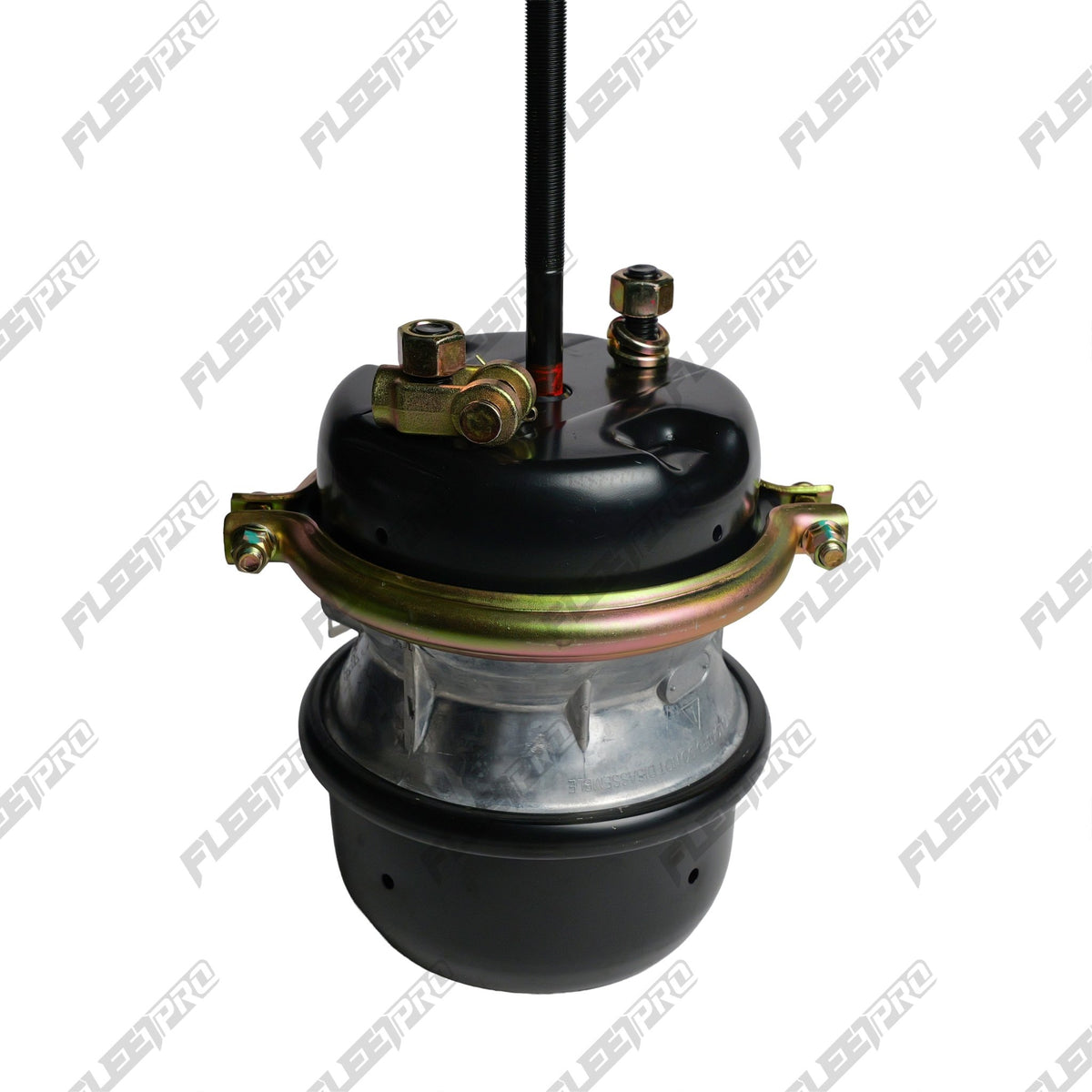 Type 3030 Long Stroke Brake Chamber - 3" Stroke (Threaded Clevis) - Replaces SB3030SL FP-3030TL - FleetPro - FLEETPRO PARTS & TIRES