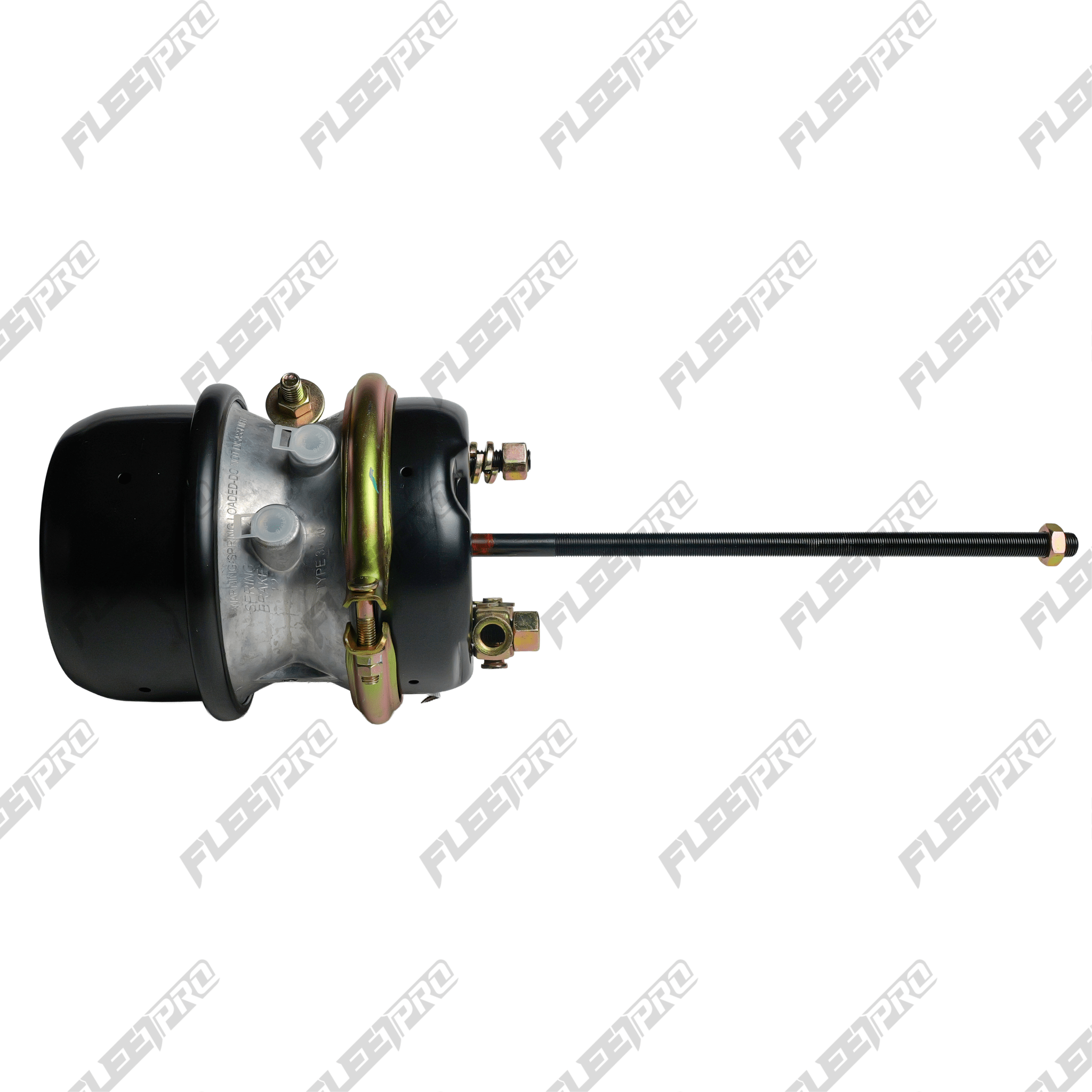 Type 3030 Long Stroke Brake Chamber - 3" Stroke (Threaded Clevis) - Replaces SB3030SL FP-3030TL - FleetPro - FLEETPRO PARTS & TIRES