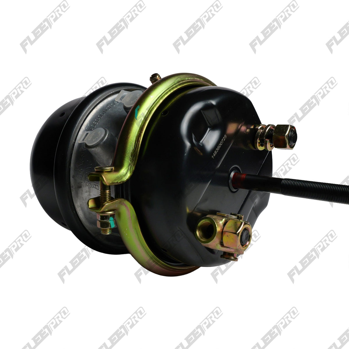 Type 3030 Long Stroke Brake Chamber - 3" Stroke (Threaded Clevis) - Replaces SB3030SL FP-3030TL - FleetPro - FLEETPRO PARTS & TIRES