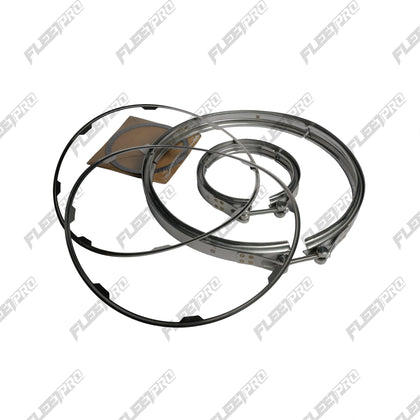 Volvo Mack DPF Clamp Kit (EPA10 Gaskets & Clamps) - Replaces 23108406 FP-905-09-4201 - FleetPro - FLEETPRO PARTS & TIRES