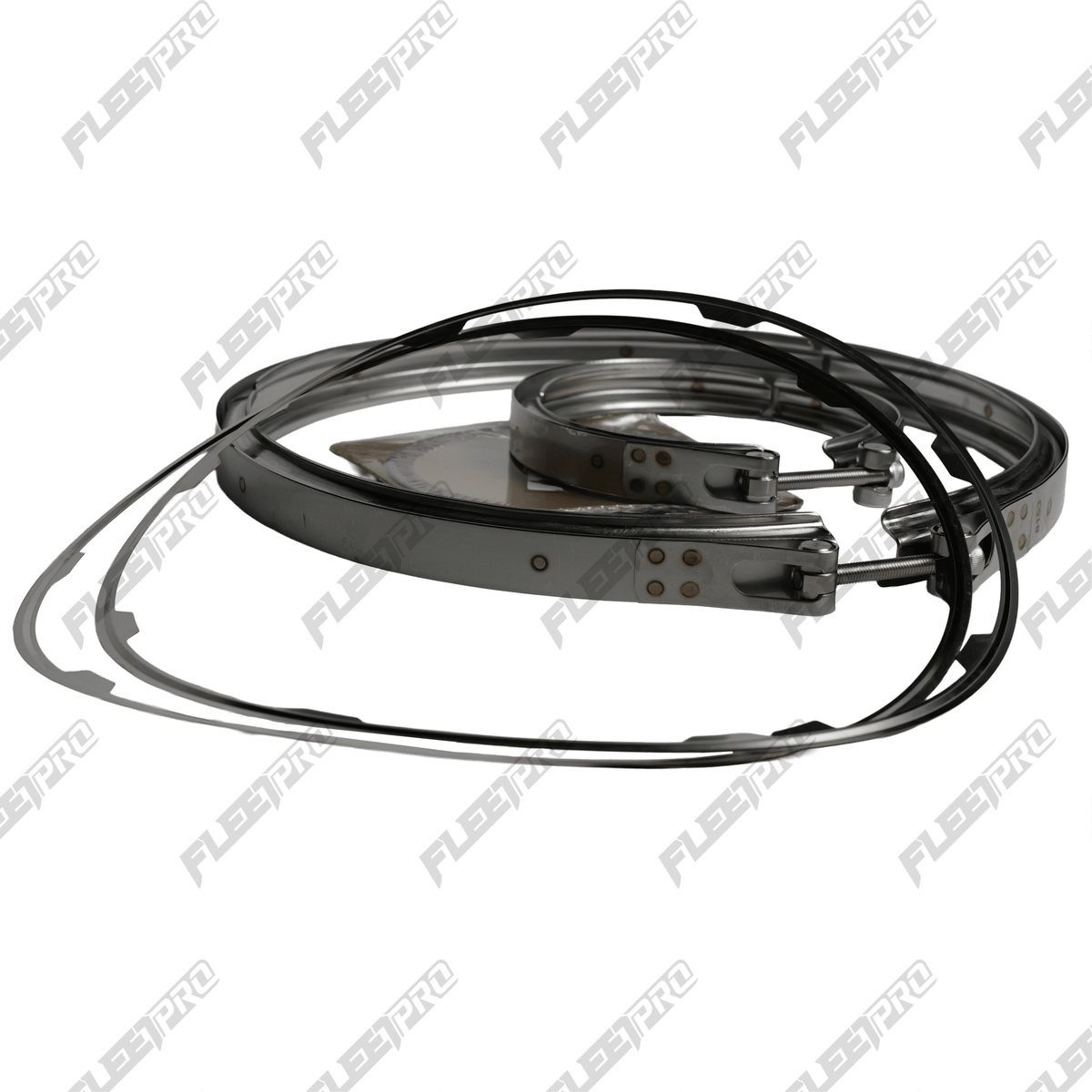Volvo Mack DPF Clamp Kit (EPA10 Gaskets & Clamps) - Replaces 23108406 FP-905-09-4201 - FleetPro - FLEETPRO PARTS & TIRES