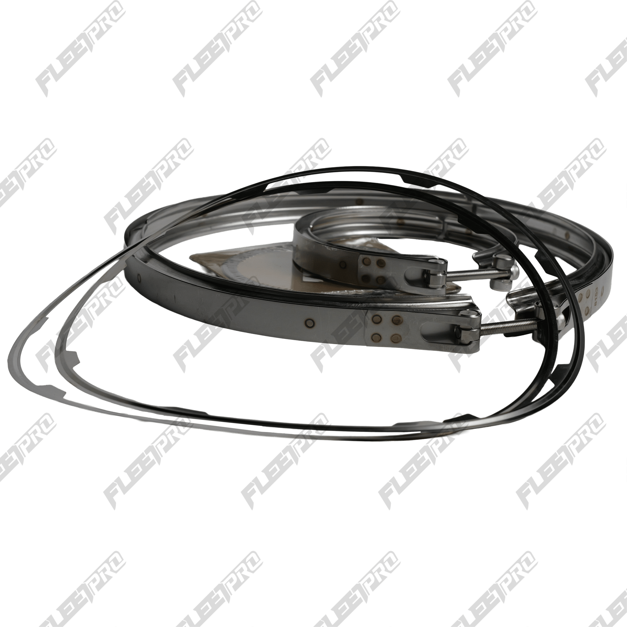 Volvo Mack DPF Clamp Kit (EPA10 Gaskets & Clamps) - Replaces 23108406 FP-905-09-4201 - FleetPro - FLEETPRO PARTS & TIRES