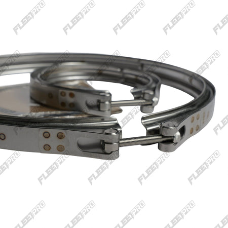 Volvo Mack DPF Clamp Kit (EPA10 Gaskets & Clamps) - Replaces 23108406 FP-905-09-4201 - FleetPro - FLEETPRO PARTS & TIRES