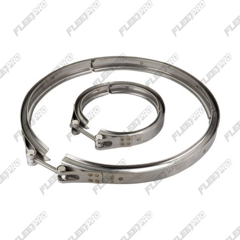 Volvo Mack DPF Clamp Kit (EPA10 Gaskets & Clamps) - Replaces 23108406 FP-905-09-4201 - FleetPro - FLEETPRO PARTS & TIRES