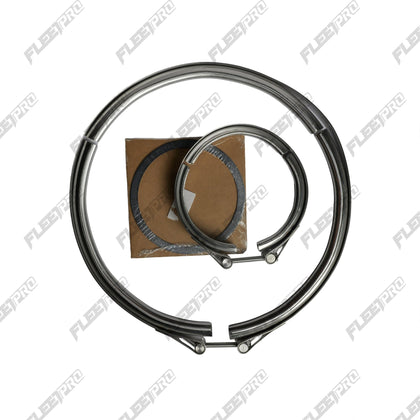 Volvo Mack DPF Clamp Kit (EPA10 Gaskets & Clamps) - Replaces 23108406 FP-905-09-4201 - FleetPro - FLEETPRO PARTS & TIRES