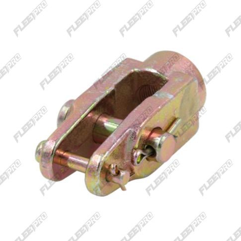 Straight Air Brake Slack Clevis - 5/8" - 18 Thread 2 - Pin - AS3000 FP-AAS3000 - FleetPro - FLEETPRO PARTS & TIRES