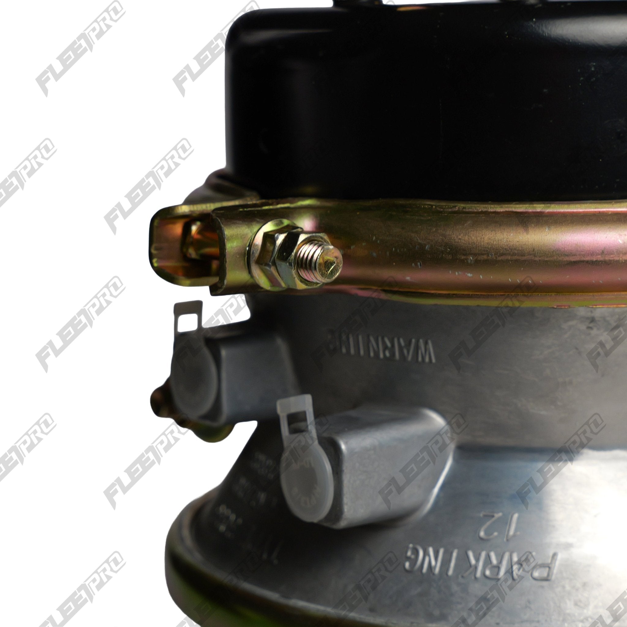 Type 30/36 Long Stroke Brake Chamber - 3" Stroke with Welded Clevis - Replaces GC3036LCW FP-GC3036LCW - FleetPro - FLEETPRO PARTS & TIRES