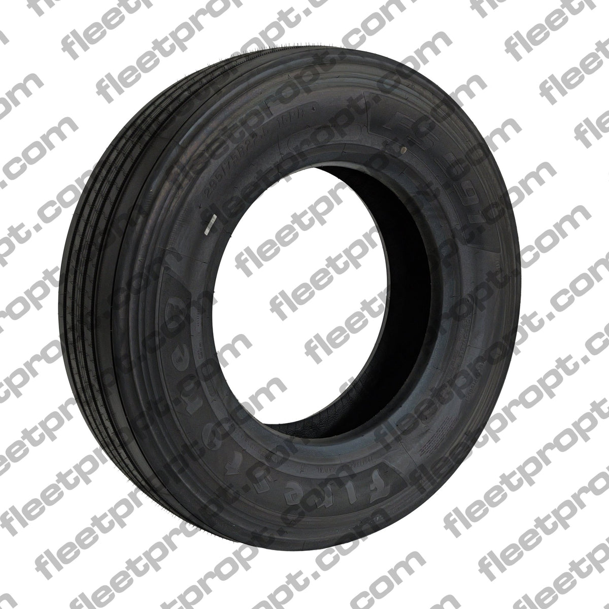 Firestone FS591 Steer Tire 295/75R22.5 - 18/32" Tread Depth 16 - Ply FS591 - Firestone - FLEETPRO PARTS & TIRES