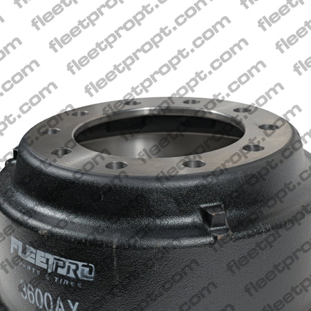 3600AX Brake Drum – 16.5" x 7" Drive & Trailer Axle – Outboard Mount – Heavy Duty FT-3601 - FleetPro - FLEETPRO PARTS & TIRES