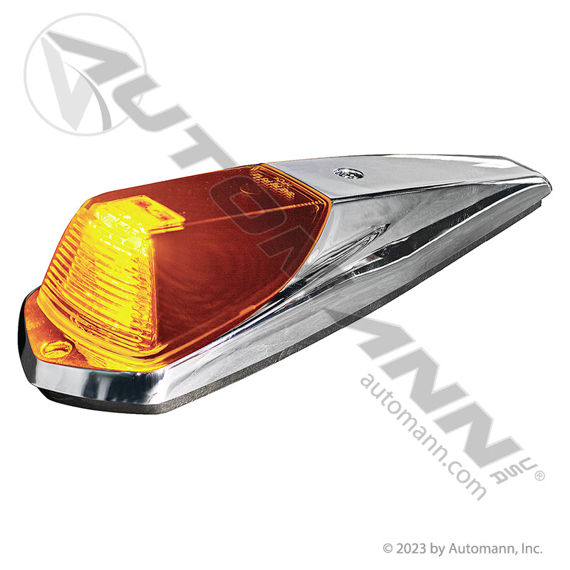 Cab Marker Lamp LED Amber 3-Diode - Kenworth T680/T880 3-3/4in x 10-1/2in - Paccar 5011-001 571.LD329A3