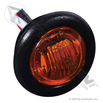 Marker Light LED Dual Function Amber 3/4in Round 3-Wire - Trucklite 36203Y M271ABT3 571.LD363A3