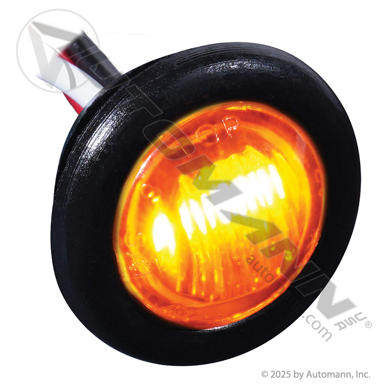 Marker Light LED Dual Function Amber 3/4in Round 3-Wire - Trucklite 36203Y M271ABT3 571.LD363A3