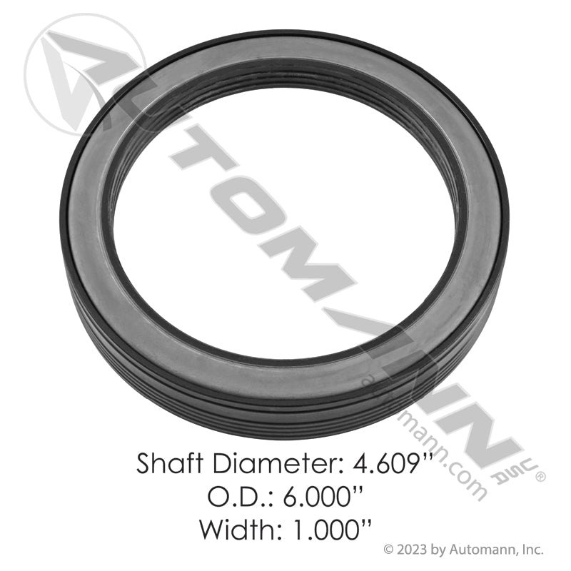 Conservator Trailer Axle Wheel Seal - HNBR 4.625 in Shaft - CR 46300 MER0143 181.AC2001