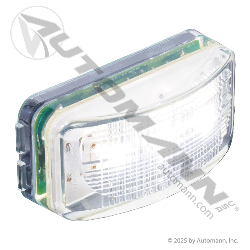License Plate LED Light - 1in x 2in 3-Diode Bracket Mount - Trucklite 15205 571.LD151W3