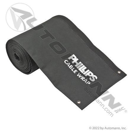 3-in-1 Cable Wrap - 12 ft. Black Nylon for 15 ft. Combination Assemblies - Phillips 5-612 PHI5-612