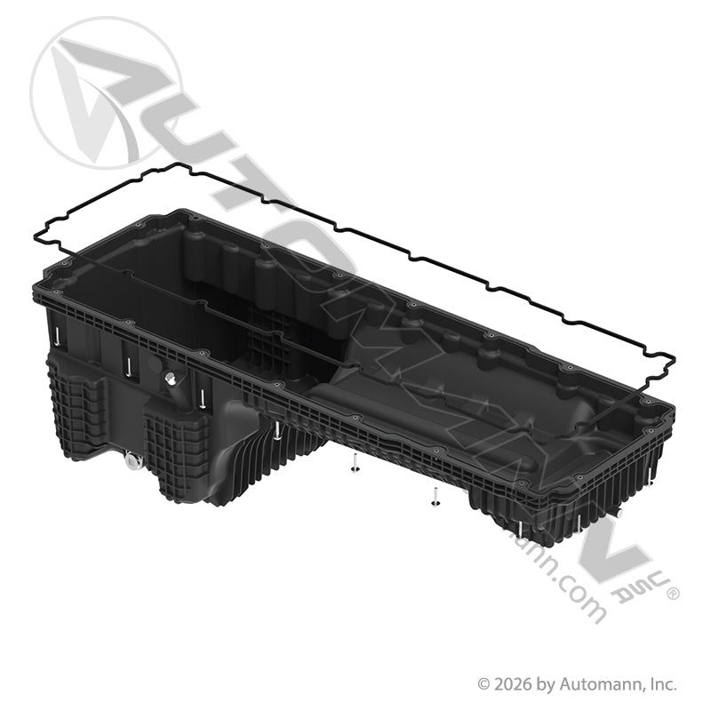 Thermoplastic Engine Oil Pan - Detroit DD15 GHG21 - Detroit Diesel A4730103413 802.233413