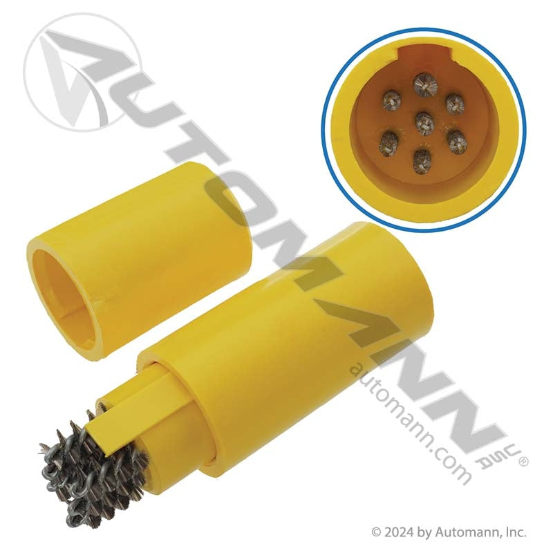 7 Way Plug & Socket Cleaning Brush - Shop Tool for 6-Way and 7-Way Contacts - Phillips 4-121 PHI4-121