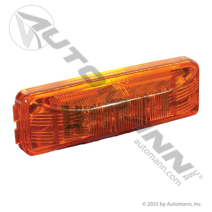 Amber Marker & Clearance LED Light - 1 x 4 Inch 12-Diode - Trucklite 19250Y 1960A G1903 571.LD19A12