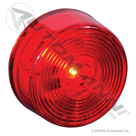 Round Marker & Clearance LED Light - 2 in Red 1-Diode with PL-10 Pigtail - 3058 47112 MCL56RB 571.LD301R1-1