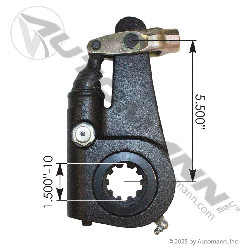 Meritor-Type Automatic Slack Adjuster - Type B 1-1/2in-10 x 5-1/2in Arm - R802317 R803025 E11410 139.1033