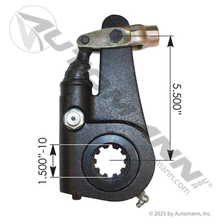 Meritor-Type Automatic Slack Adjuster - Type B 1-1/2in-10 x 5-1/2in Arm - R802317 R803025 E11410 139.1033