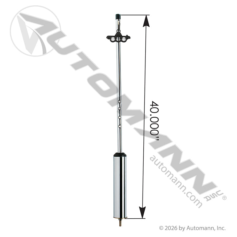 Pogo Stick - Bright Chrome 40 in. - Phillips 17-0400 Grote 81-0130 Tectran 9400G-2 PHI17-0400