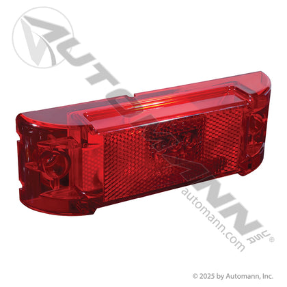 Reflex Marker & Clearance LED Light - 2 x 6 in Red 3-Diode with Pigtail - 2150 M20330R 571.LD21R3
