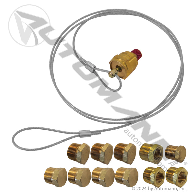Air Tank Plug and Bushing Kit - Universal Reversible Air Tanks - TSJKITF1 177.2012RK
