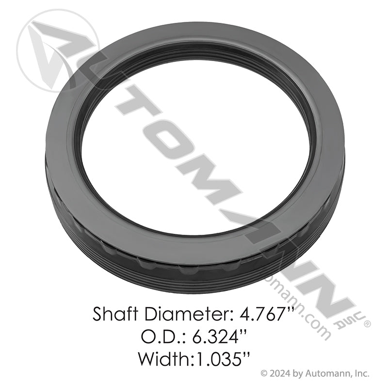 SKF Scotseal X-Treme Drive Axle Seal - HNBRX Unitized 4.767 in Shaft - 47691XT 370003A 181.CR47691XT