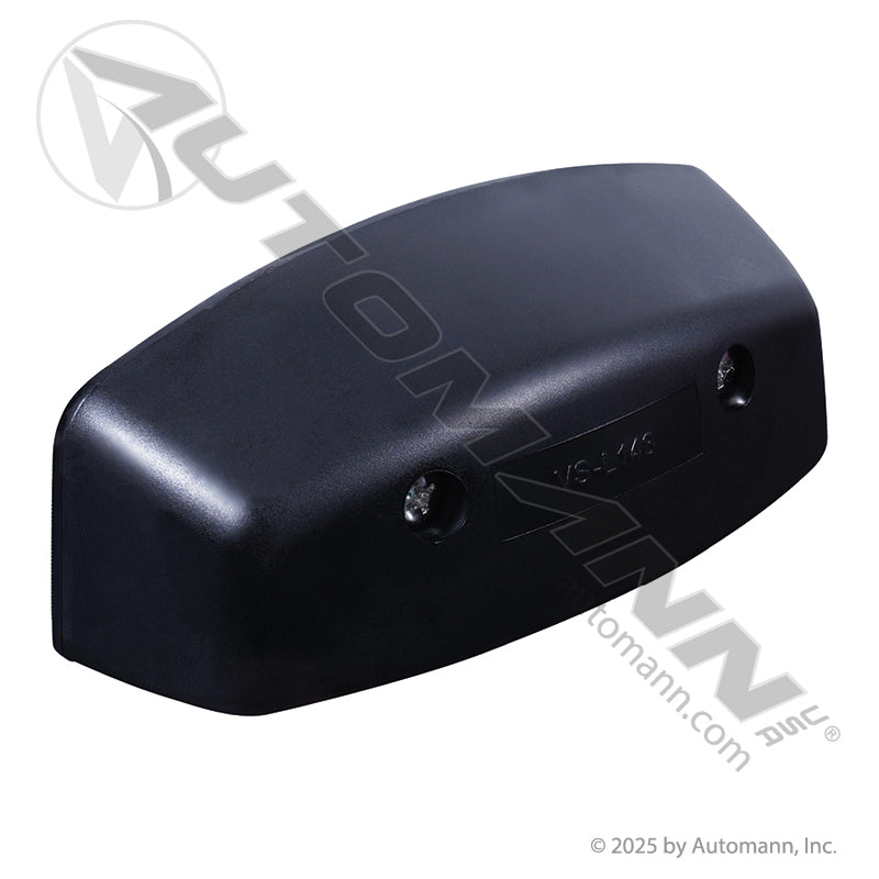 Oblong License Plate LED Light - 1.5 x 5 Inch Black 12-Diode 2-Stud - 571.LD18W12