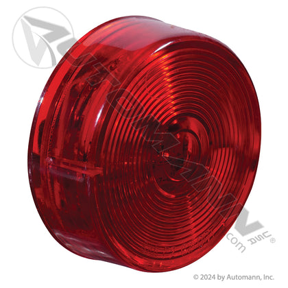 LED Marker Clearance Light - 2-1/2in Round Red 1-Diode - 47122 MCL527RBP 571.LD10R1-1