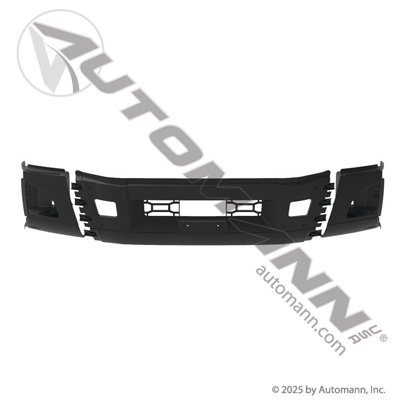 Front Bumper Assembly with Fog Lamp Holes - Volvo VNL 2018-2024 - Replaces Volvo 84758037 564.96178MKF